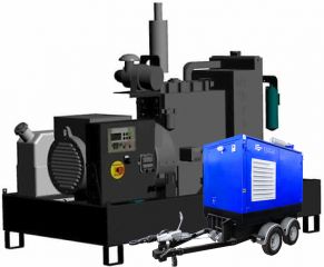 Дизельный генератор Pramac GBW 35 Y 400V