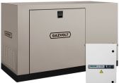 Газовый генератор Gazvolt 100T23 в кожухе с АВР